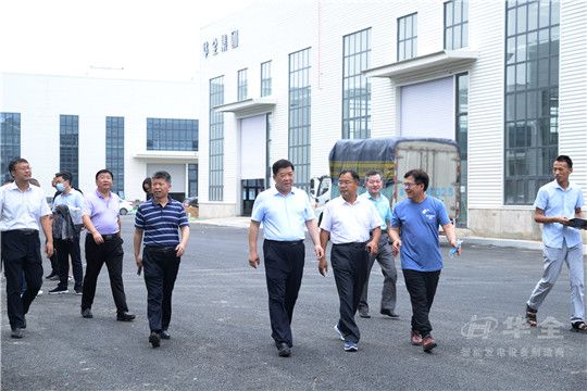 熱烈歡迎濰坊市科技局領導一行蒞臨華全集團調研指導工作